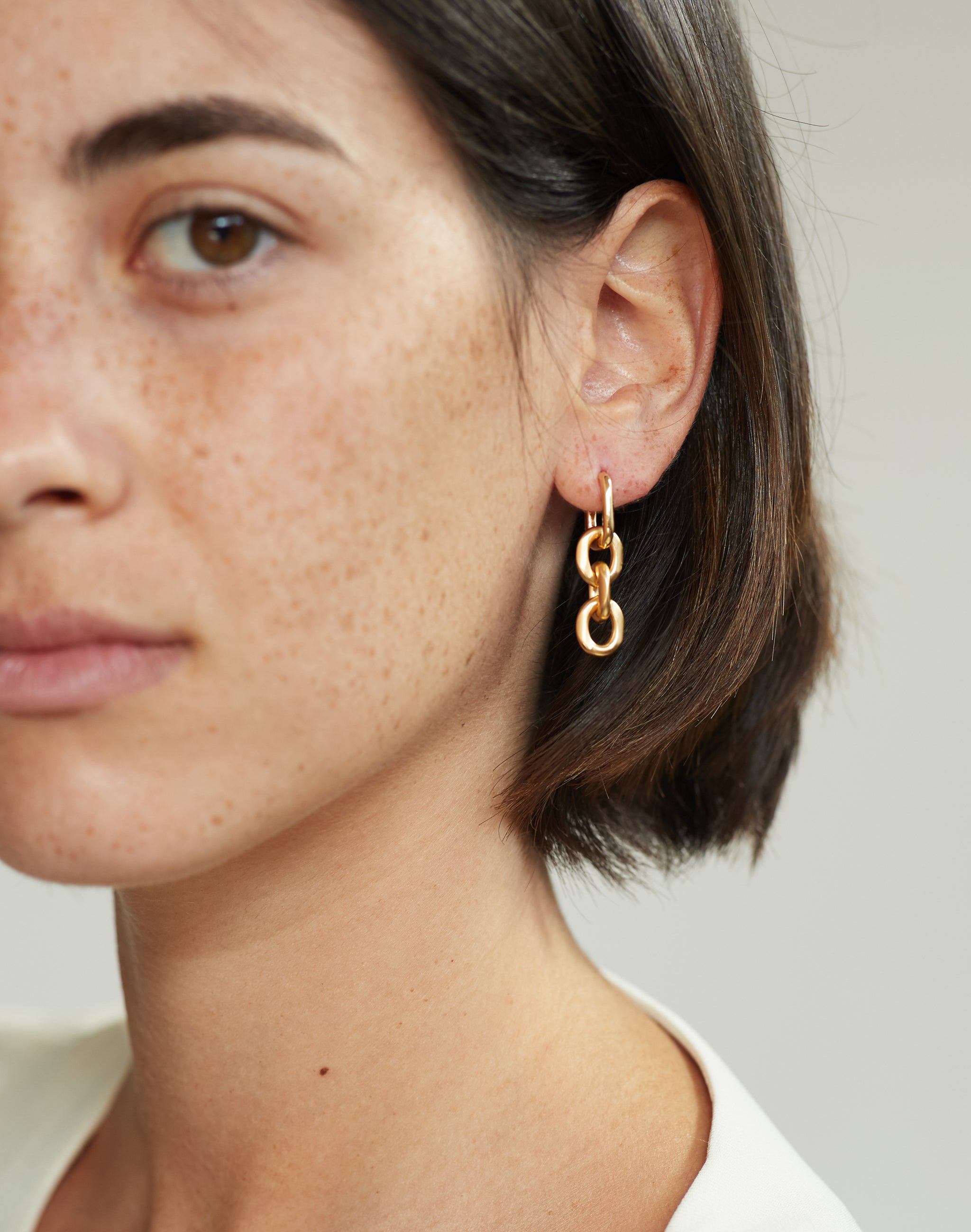 gold QUADRO  earrings